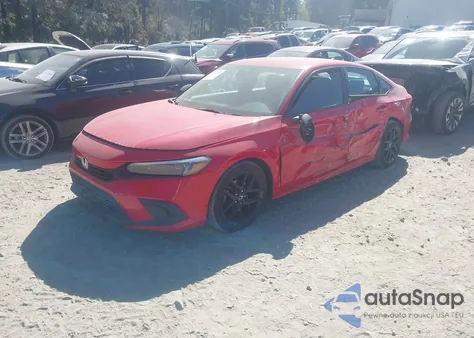 2022 Honda Civic Sport from USA, damaged, VIN 2HGFE2F5XNH528935